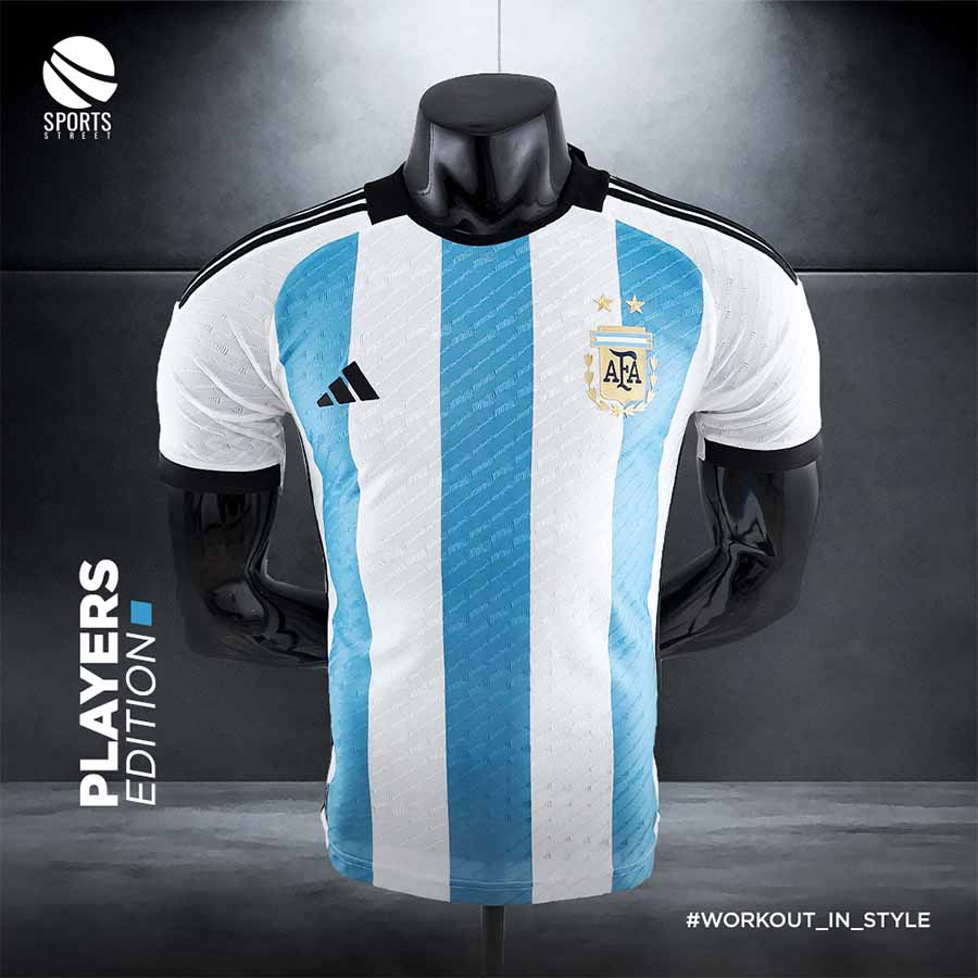 Argentina Home Players Edition Jersey 22-23